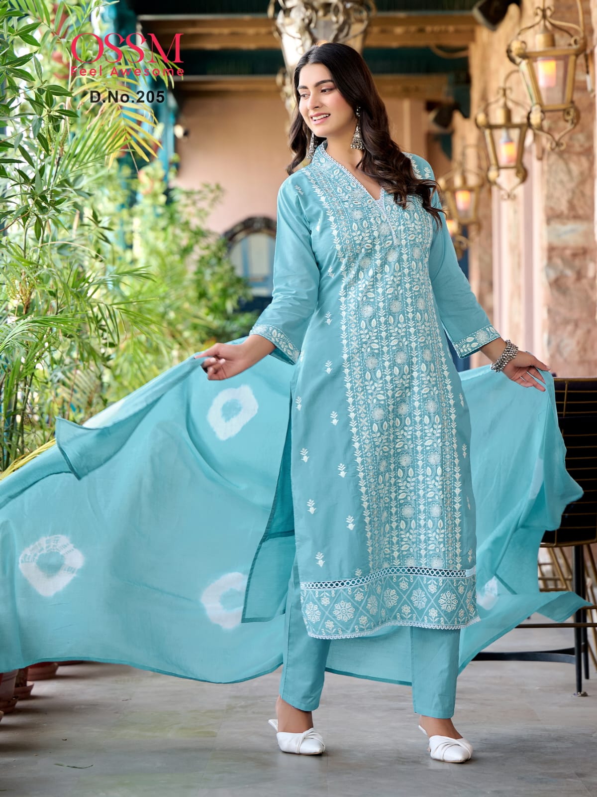 Summer Style Vol 2 By Ossm Cotton Kurti With Bottom Dupatta Orders In India